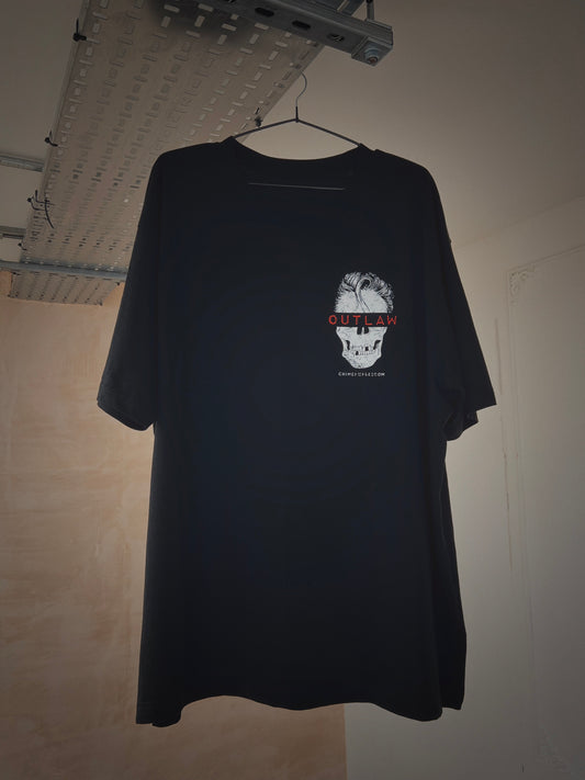 'Outlaw' T-Shirt In Black