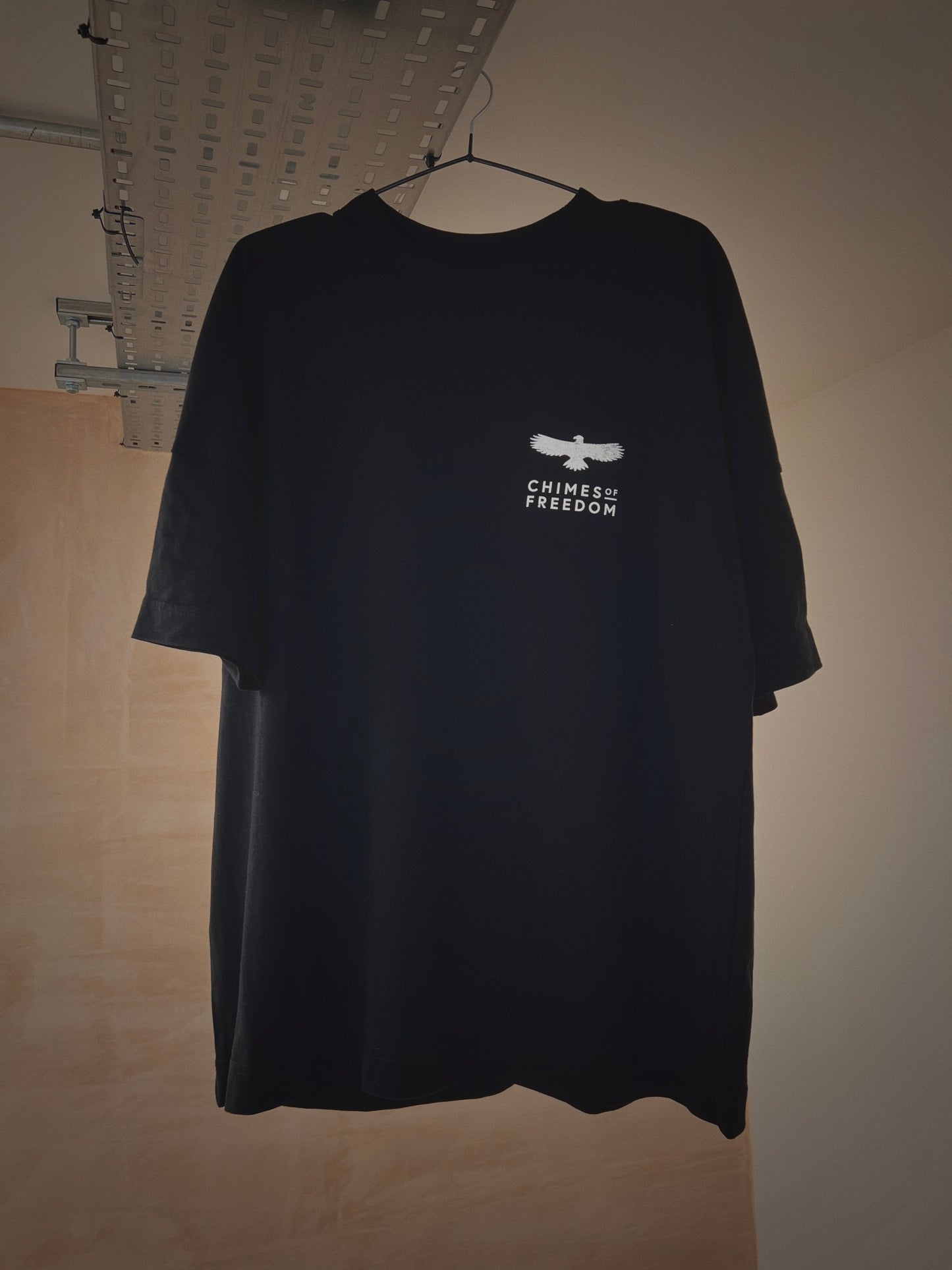 Chimes Of Freedom Logo T-Shirt In Black