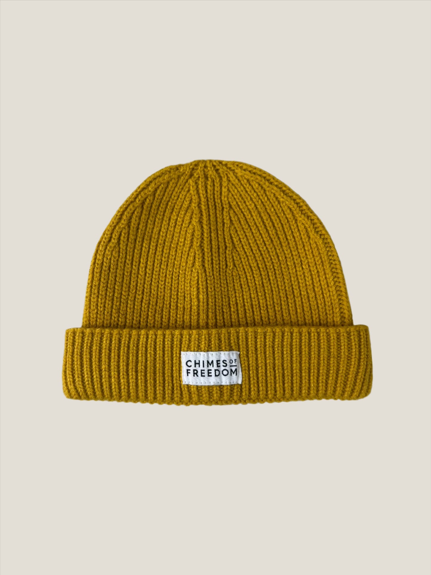 Beanie Hat In Mustard